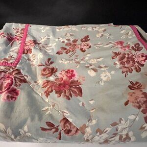 French Country Tablecloth ,ABC Home & Carpet, Floral Vintage Cotton Euc 66x 100"